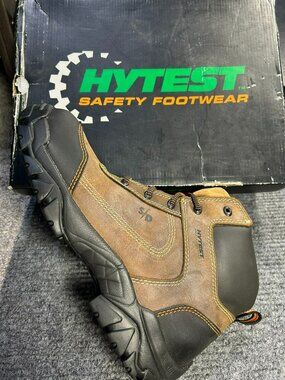Hytest Hiker Brown Comp Toe SD Boots K1244110.5W Durable Safety Footwear For Men